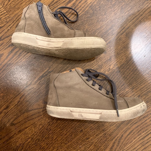 brown hightops